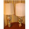 Image 1 : 2 Lamps: Capadomonte & Flue & Rose Floral