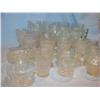 Image 1 : Apprx. 27 pcs. Of Pressed Glass Assortment
