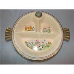 Old Child's Dish by Bartsch Mfg. Co.