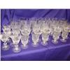 Image 1 : 36 pcs. Of Crystal Stemware