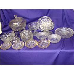 14 pcs. Assorted Glassware
