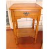 Image 1 : Rockmaple Nightstand w/orig. tag:Hayville, NY.