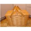 Image 1 : Wooden Picnic Basket