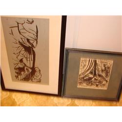 Art "Inclusion"(3/25), & "The Dying Christ" (1/14)