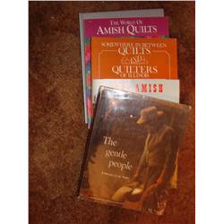 5 Books: Amish & Quilts