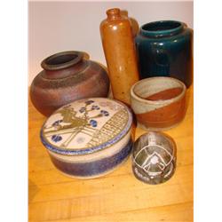 6 Pottery  Pieces