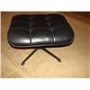 Image 1 : Black Upholstered Footstool