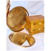 Image 1 : 3 Dresser Items: (2 Trays, 1 Jewel Box)