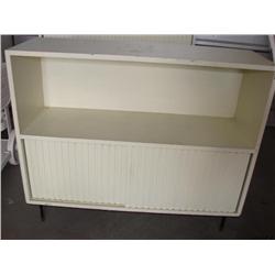 Painted Storage Cabinet w/Shelf & Enclosed Bottom