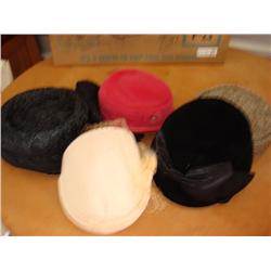 6 Vintage Hats