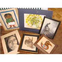 6 pcs. Art by Phil Black & Ruth Black