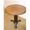 Image 1 : Singer Cast Iron Stool w/Wood Top