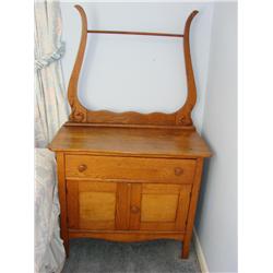 Antique Oak Dry Sink
