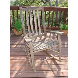 Old Front Porch Rocker out of Tx. Hill Country Home