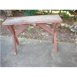 Small Porch Bench -3 ft. Long