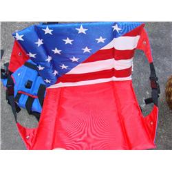 3 Red, White & Blue Stadium Cushions