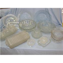 Large Amount of Crystal Glassware-23 pcs.