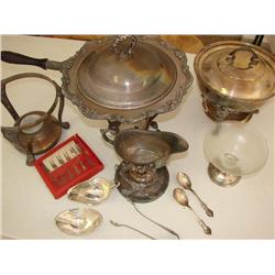 11 Silver Serving Items