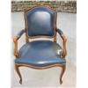 Image 1 : Tacked Leather Side Chair