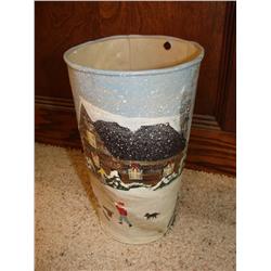 Old Painted Syrup Bucket