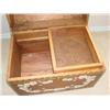 Image 2 : Painted Wood Chest w/Tray Inside