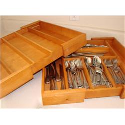 Flatware w/2 Adj. Drawer Inserts