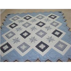 Blue & White Quilt