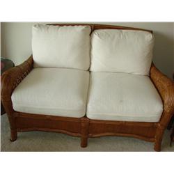 Loveseat w/Overstuffed Cushions