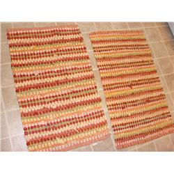 Pair of Throw Rugs