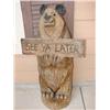 Image 1 : Wood Carved Bear-apprx. 3 ft. tall