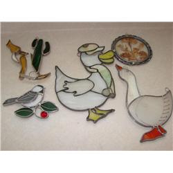 5 pcs. Of Stained Glass