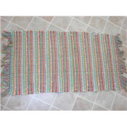 Brightly Colored Throw Rug
