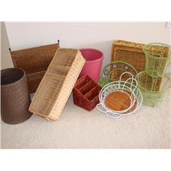 Large Amount of Wicker Baskets