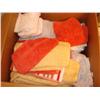 Image 1 : Large box of Linens, Towels, Sheets