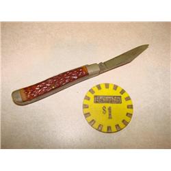 Kaber 1019 Pocketknife & Harrah's 1.00 Chip