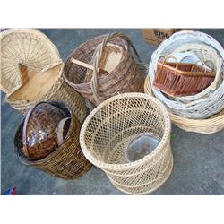 Large Amount of Baskets-all shapes & sizes!