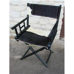 Cowhide Directors Chair