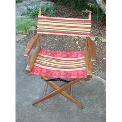 Fabric Seat & Back Directors Chair
