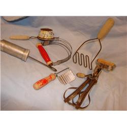 6 Vintage Kitchen Utensils