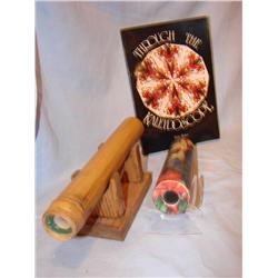 2 Kaleidoscopes on Stands & Book