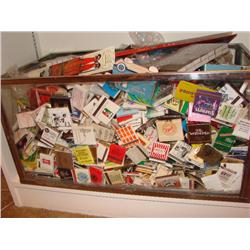 Large Aquarium FULL of matchbooks!