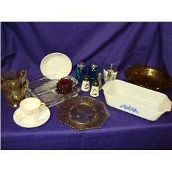 16 Pcs. Of Assorted Glassware