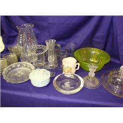 28 Pcs. Of Assorted Glassware