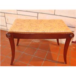 Piano Bench/Stool w/Padded Top