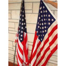 Two 50 Star US Flags (3x5)