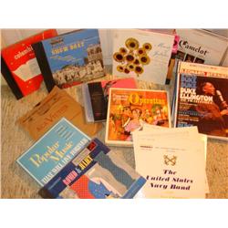 Lg. assortment of records-most are classical