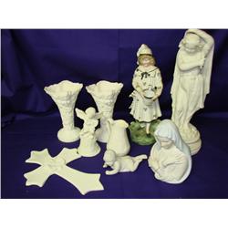 Assorted Figurines & Vases