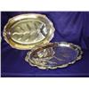 Image 1 : 2 Footed Silver Platters