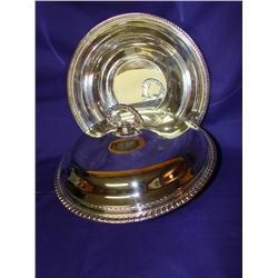 2 Serving Bowls by Rogers, One has lid & insert