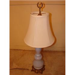 Blue Lamp w/Shade